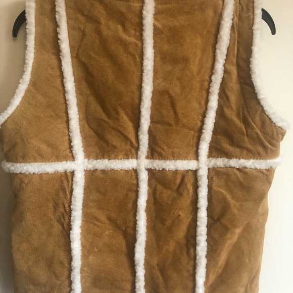 Climate Zone leather suede vest, good condition - Picture 4 of 4